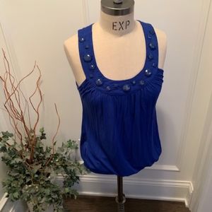 Twenty-one Women's Banded Blouson Scoop Tank